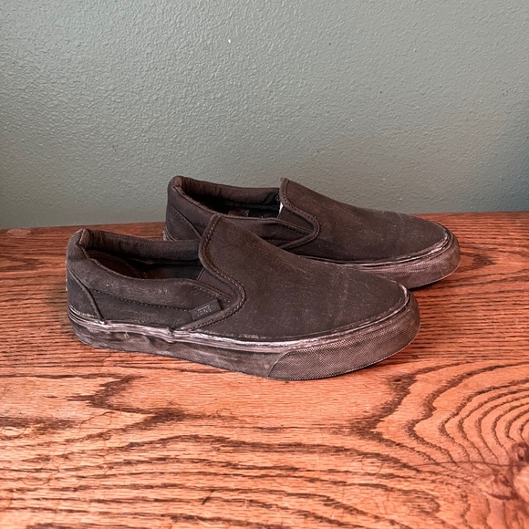 Vans Slip Ons Urban Street Wear Style Womens Size 7 Mens Size 5.5 - Picture 5 of 7